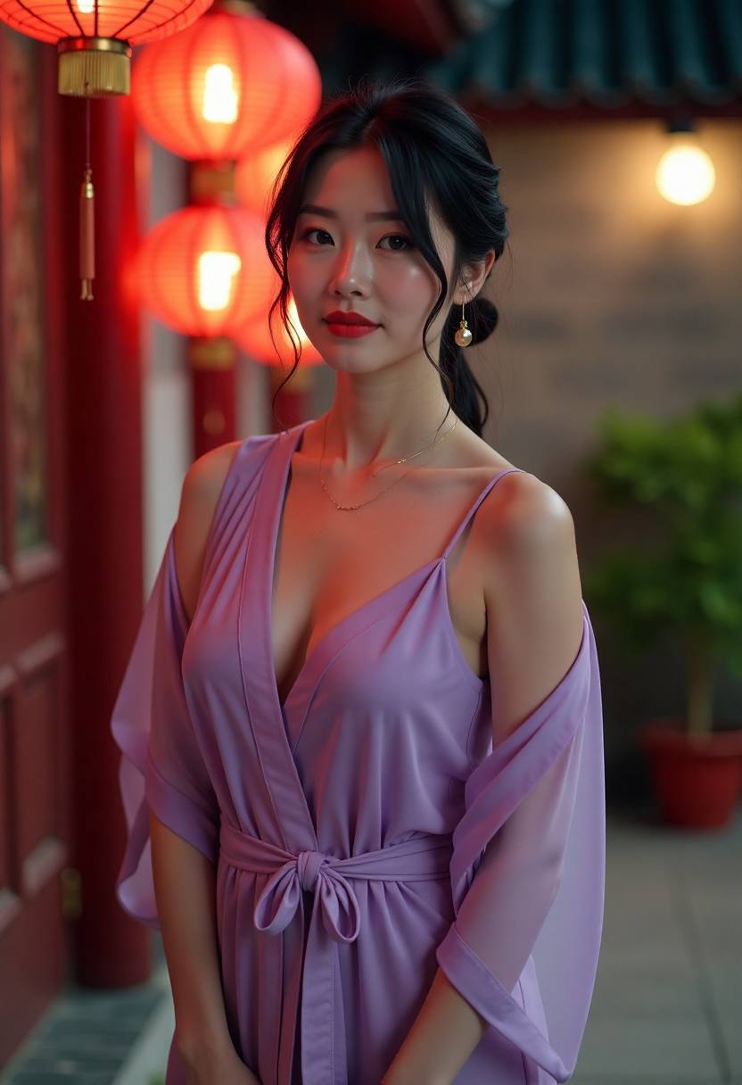 桌上的手写卡片和信封
